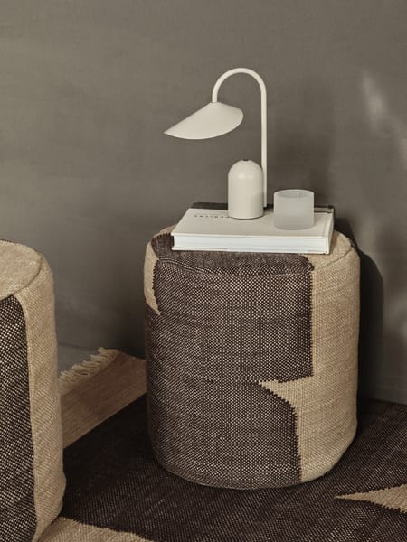 Ripple glass low 4-pack, Frosted Ferm Living