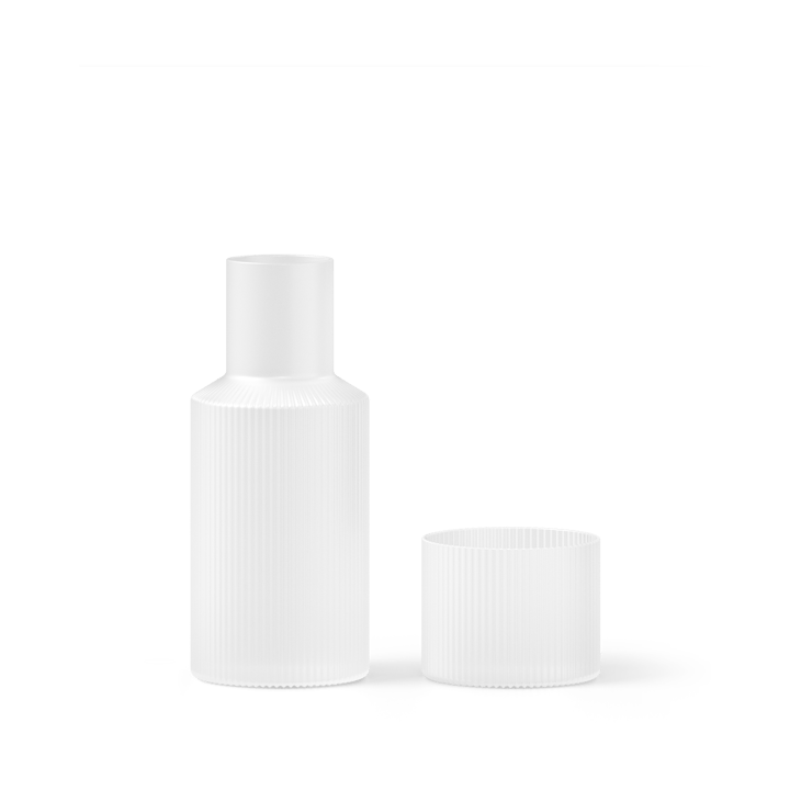 Ripple small carafe set - Frosted - Ferm Living