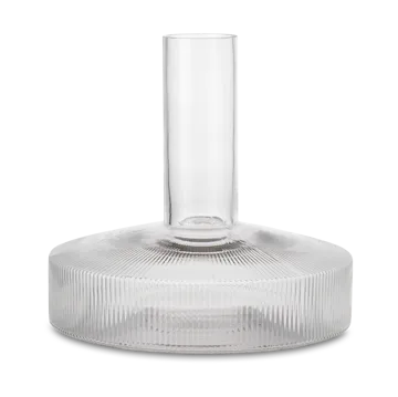 Ripple wine carafe - Clear - Ferm Living