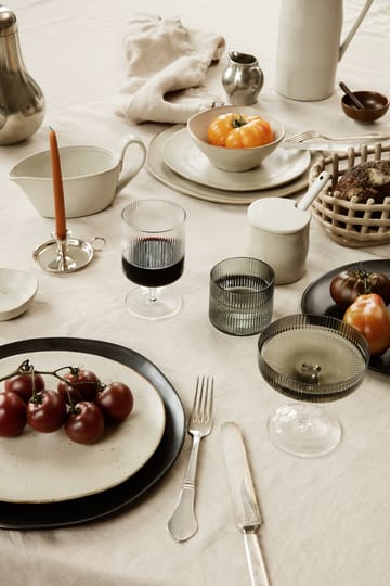 Ripple wine glass 2-pack - clear - Ferm Living