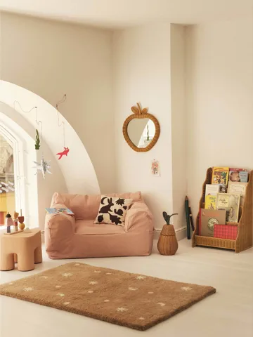 Rivan display bookcase - Natural, 42x35x65 cm - Ferm Living