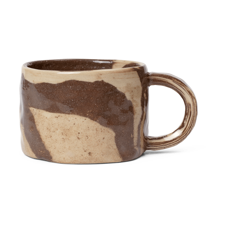 Ryu mug low 20 cl, Sand brown Ferm Living
