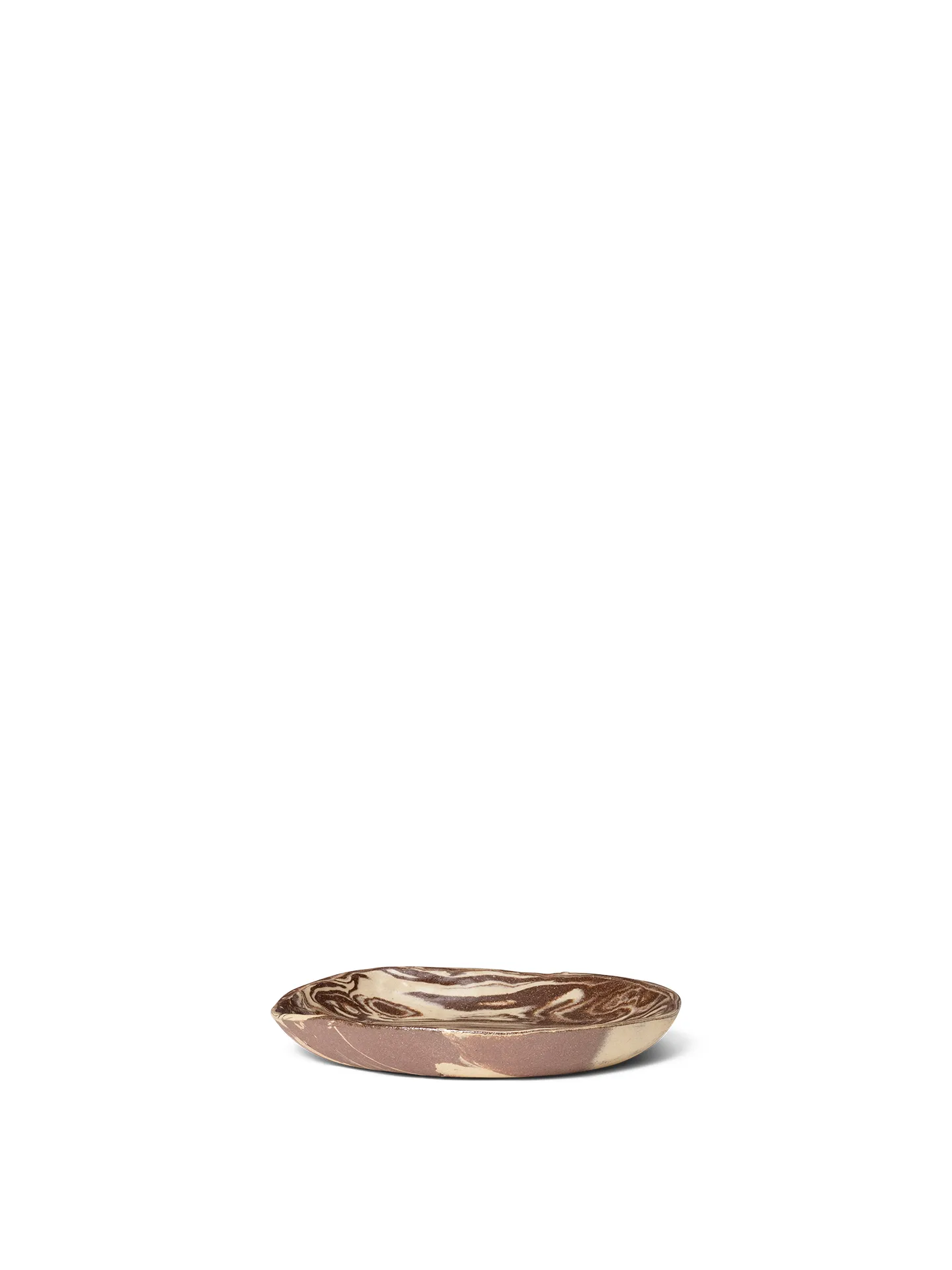 Ryu plate 18.5 cm, Sandy brown Ferm Living