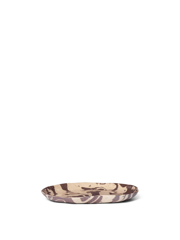 Ryu plate 26 cm - Sandy brown - Ferm Living