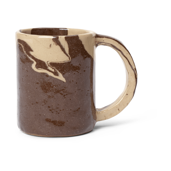 Ryu tall mug 30 cl, Sand brown Ferm Living