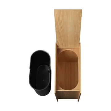 Sama waste bin - Oak, 50 L - Ferm Living