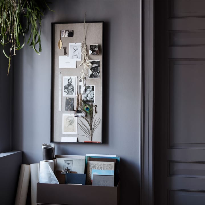 Scenery notice board, Black, large Ferm Living