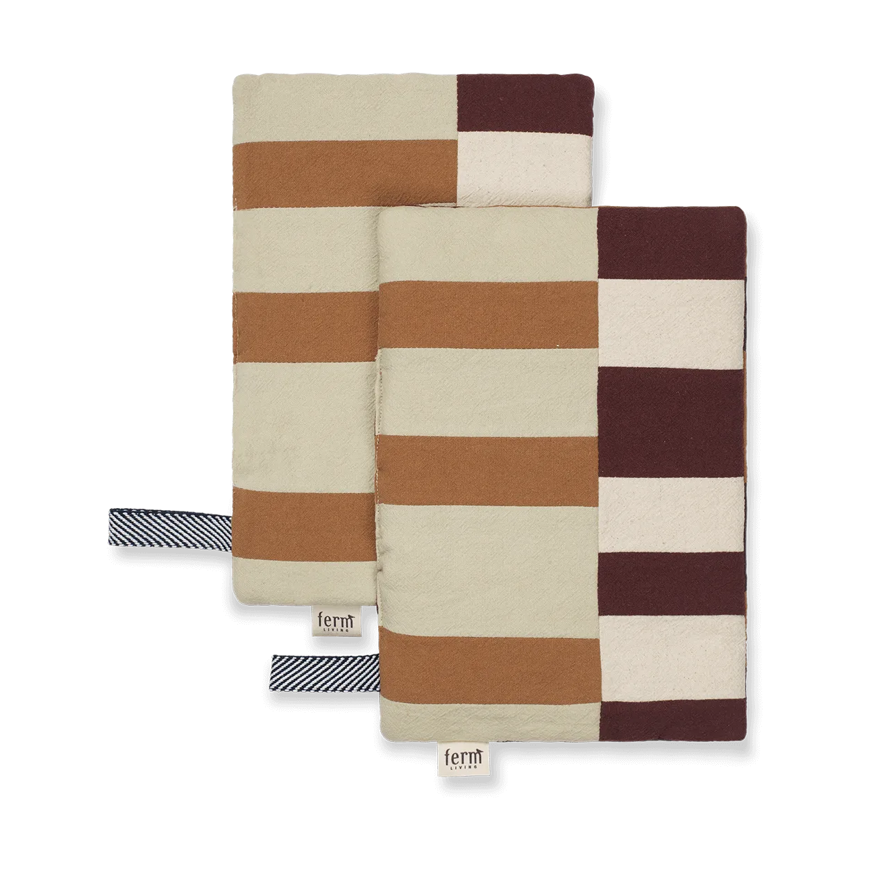 Section oven mitt 2-pack, Patchwork Ferm Living