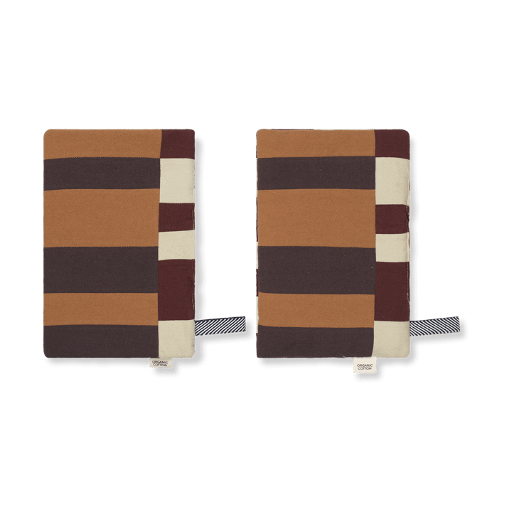 Section oven mitt 2-pack, Patchwork Ferm Living