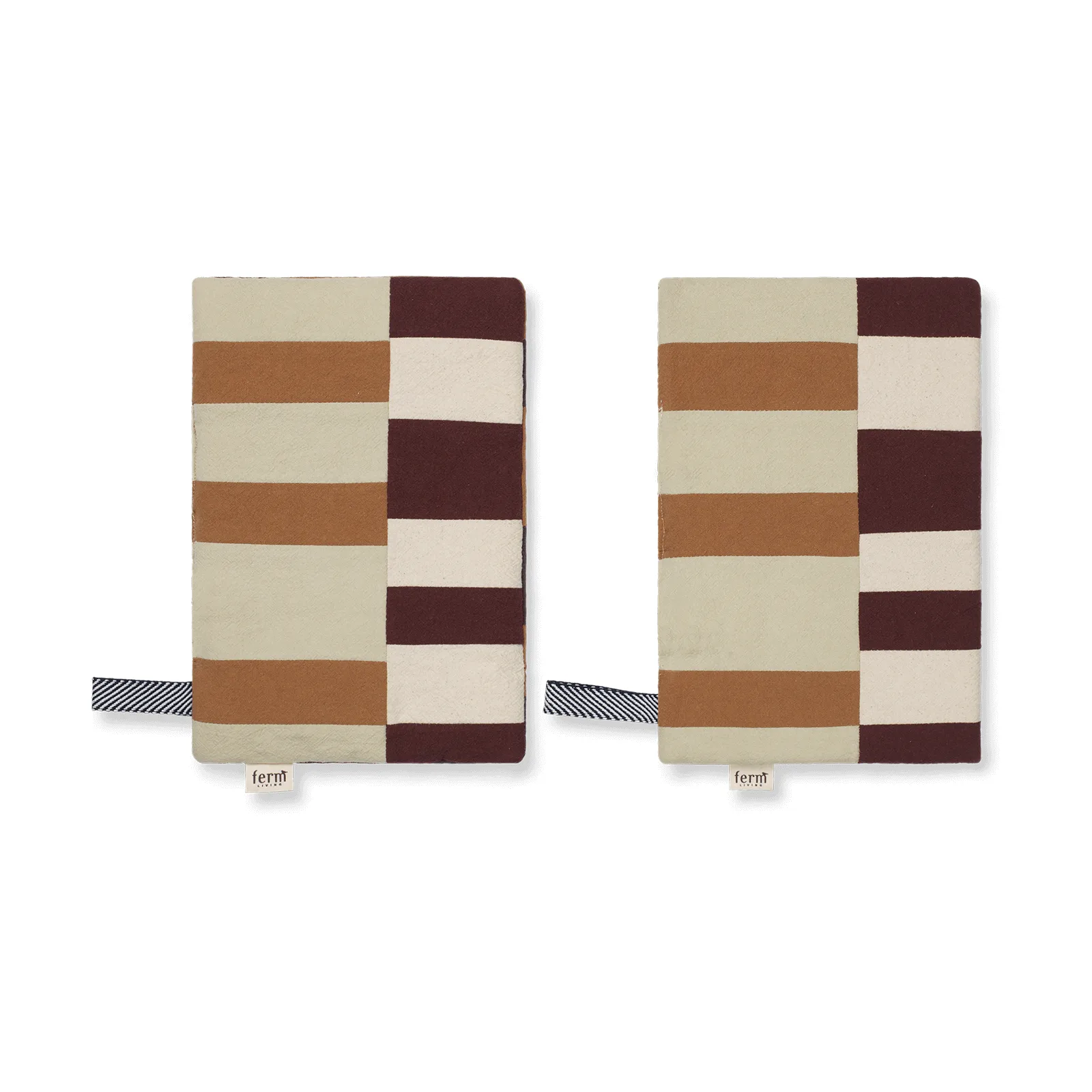 Section oven mitt 2-pack, Patchwork Ferm Living