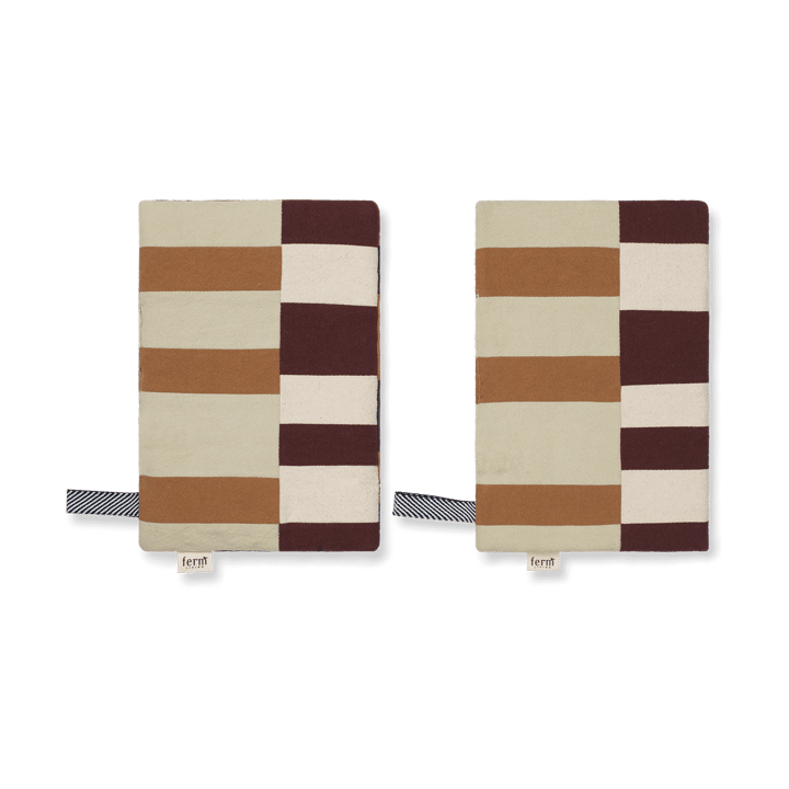 Section oven mitt 2-pack, Patchwork Ferm Living