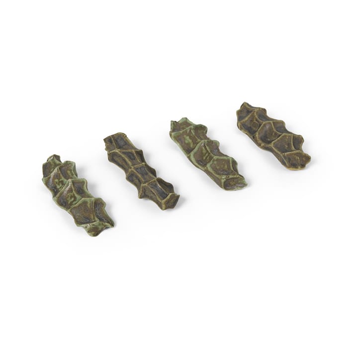 Serre cutlery holder 4-pack, Moss green Ferm Living