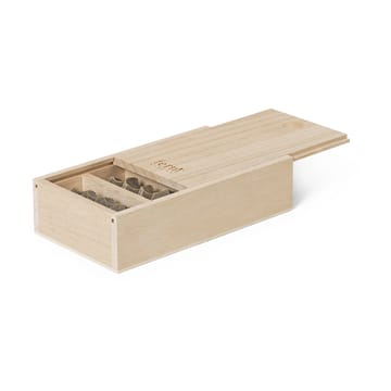 Serre cutlery holder 4-pack - Moss green - Ferm Living