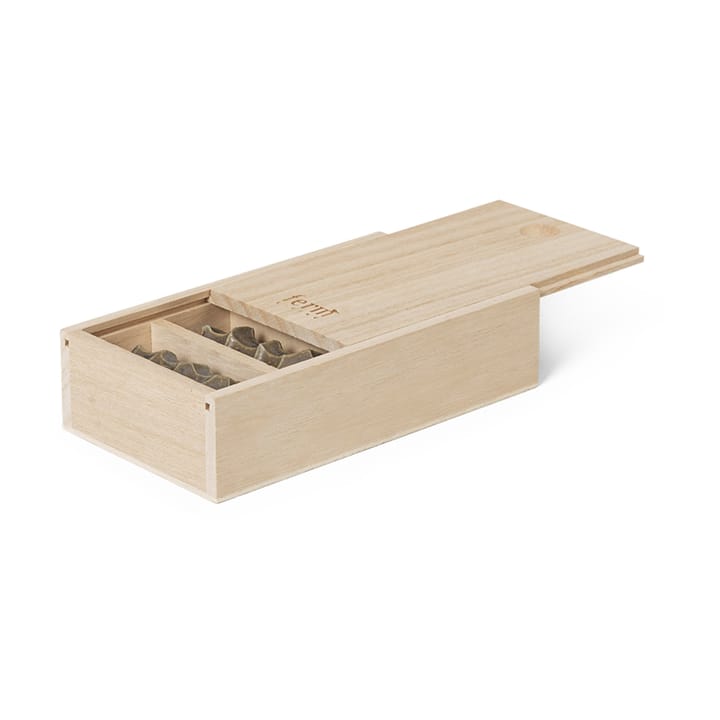 Serre cutlery holder 4-pack, Moss green Ferm Living