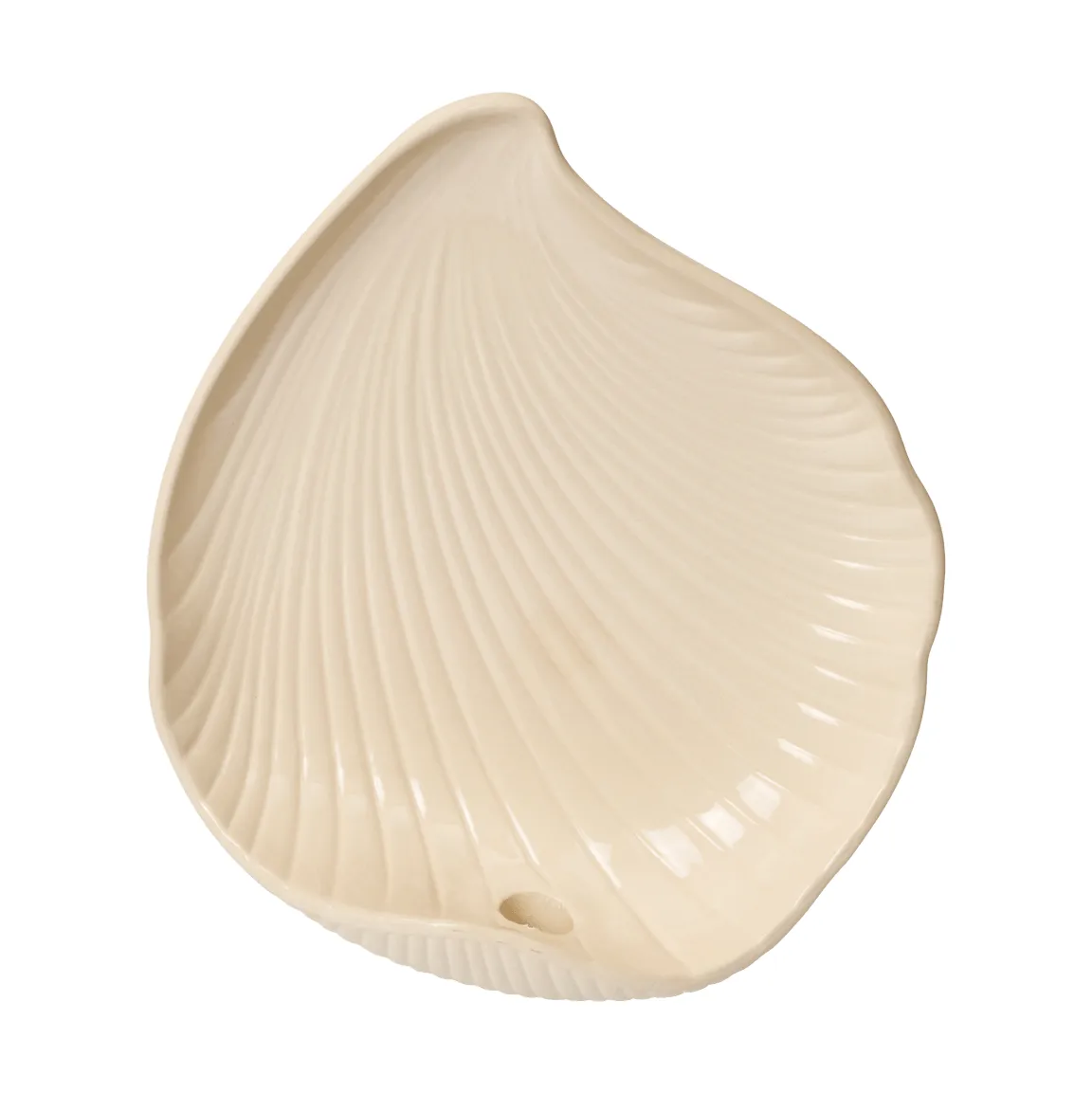 Shell wall candle holder, Off-white, 24x9.5x28.2 cm Ferm Living