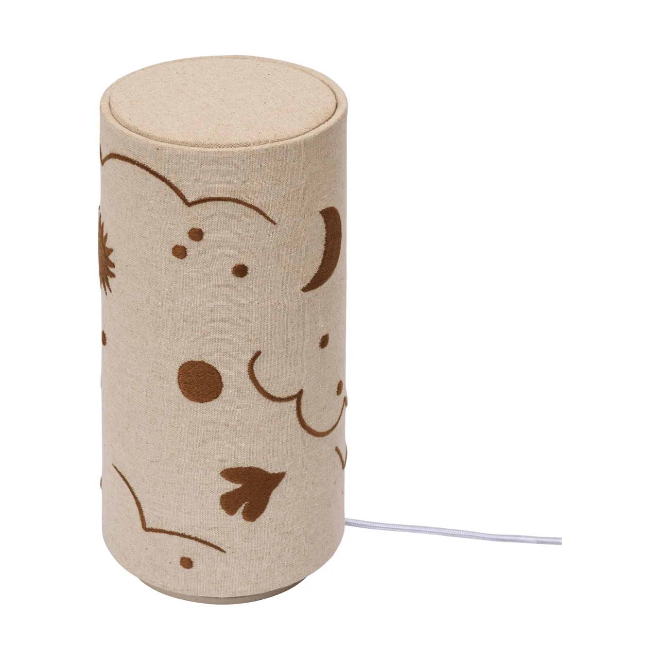 Skye table lamp, Natural-bronze Ferm Living