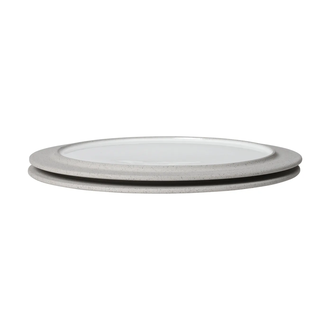 Sonae plate 2-pack, Grey-white, Ø28 cm Ferm Living