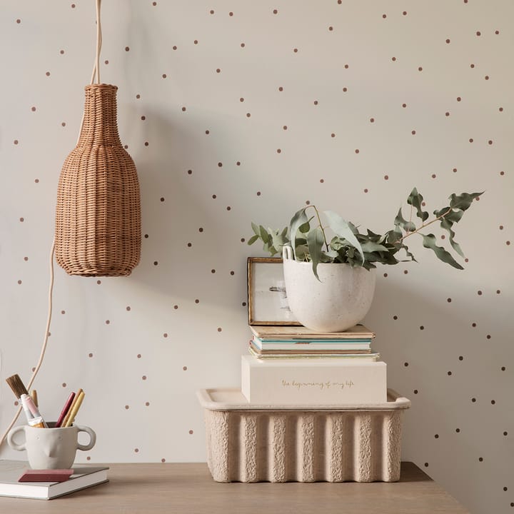 Speckle flower pot Ø30 cm, off white Ferm Living