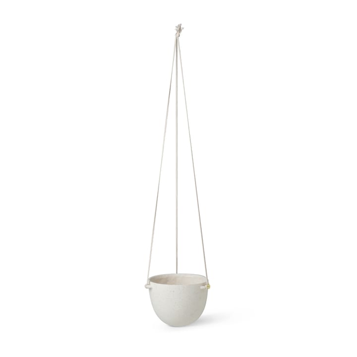 Speckle hanging flower pot Ø20.5 cm - Off-white - Ferm Living