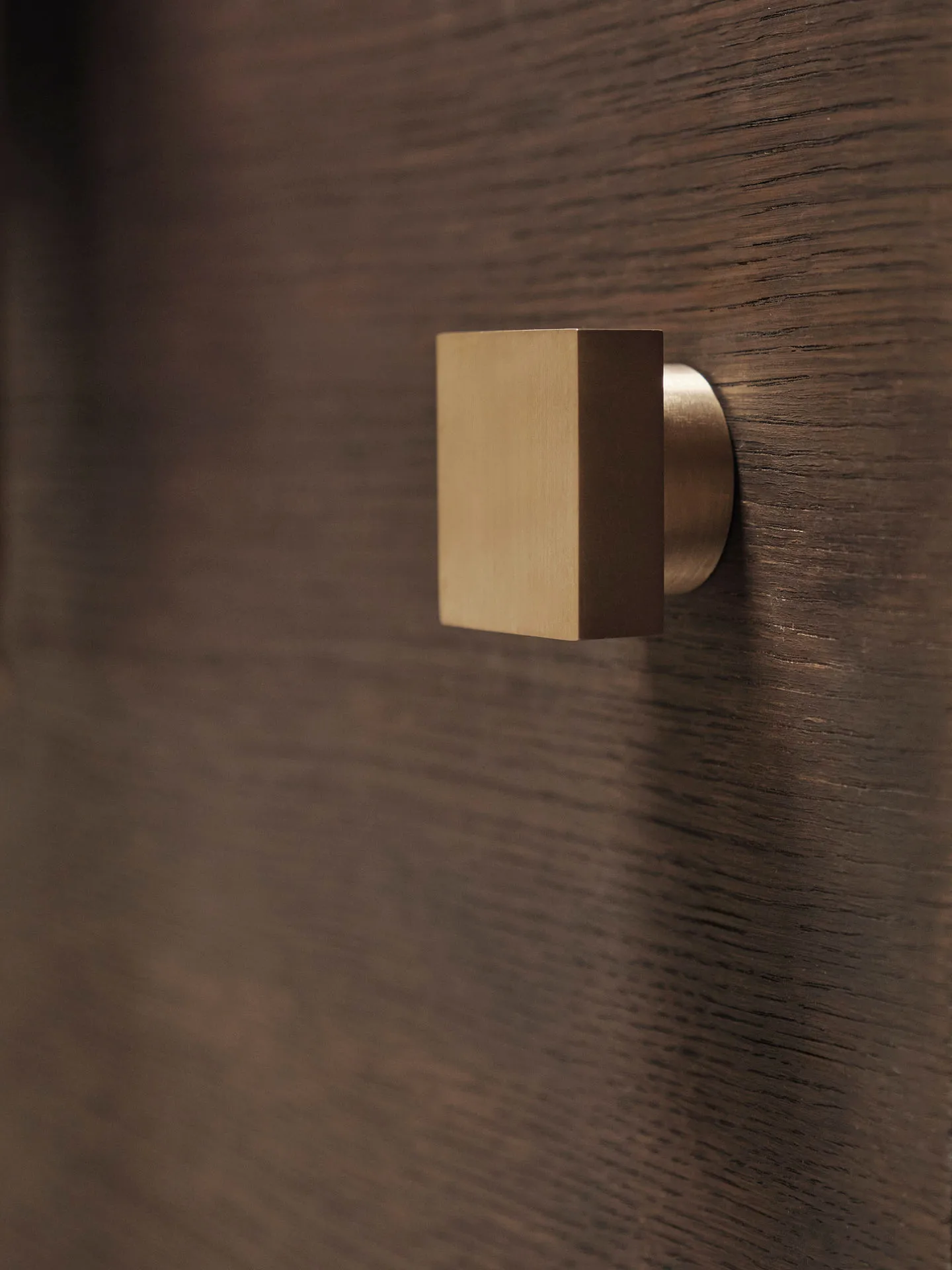 Square hook large, Brass Ferm Living