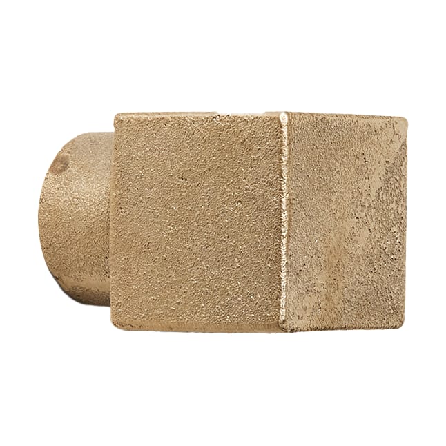 Square hook small, Casted brass Ferm Living
