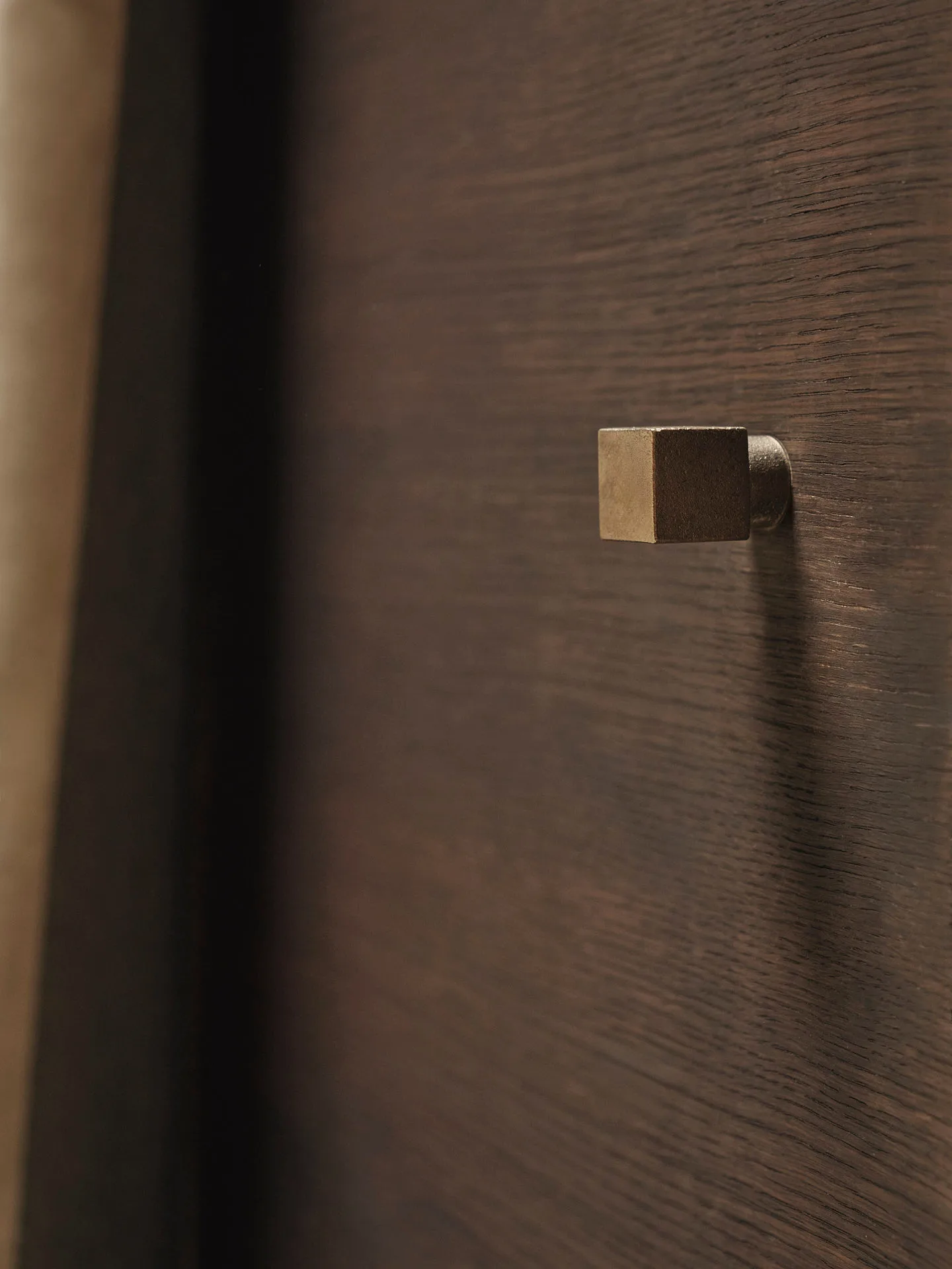 Square hook small, Casted brass Ferm Living