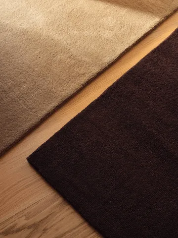 Stille tufted rug - Dark pecan, 160x250 cm - Ferm Living