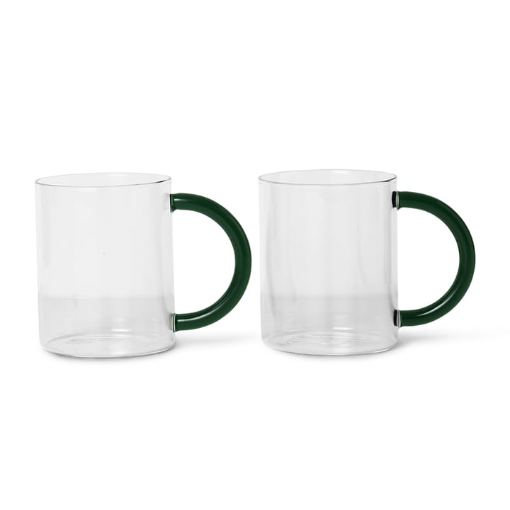 Sto mug 2-pack - Clear - Ferm Living