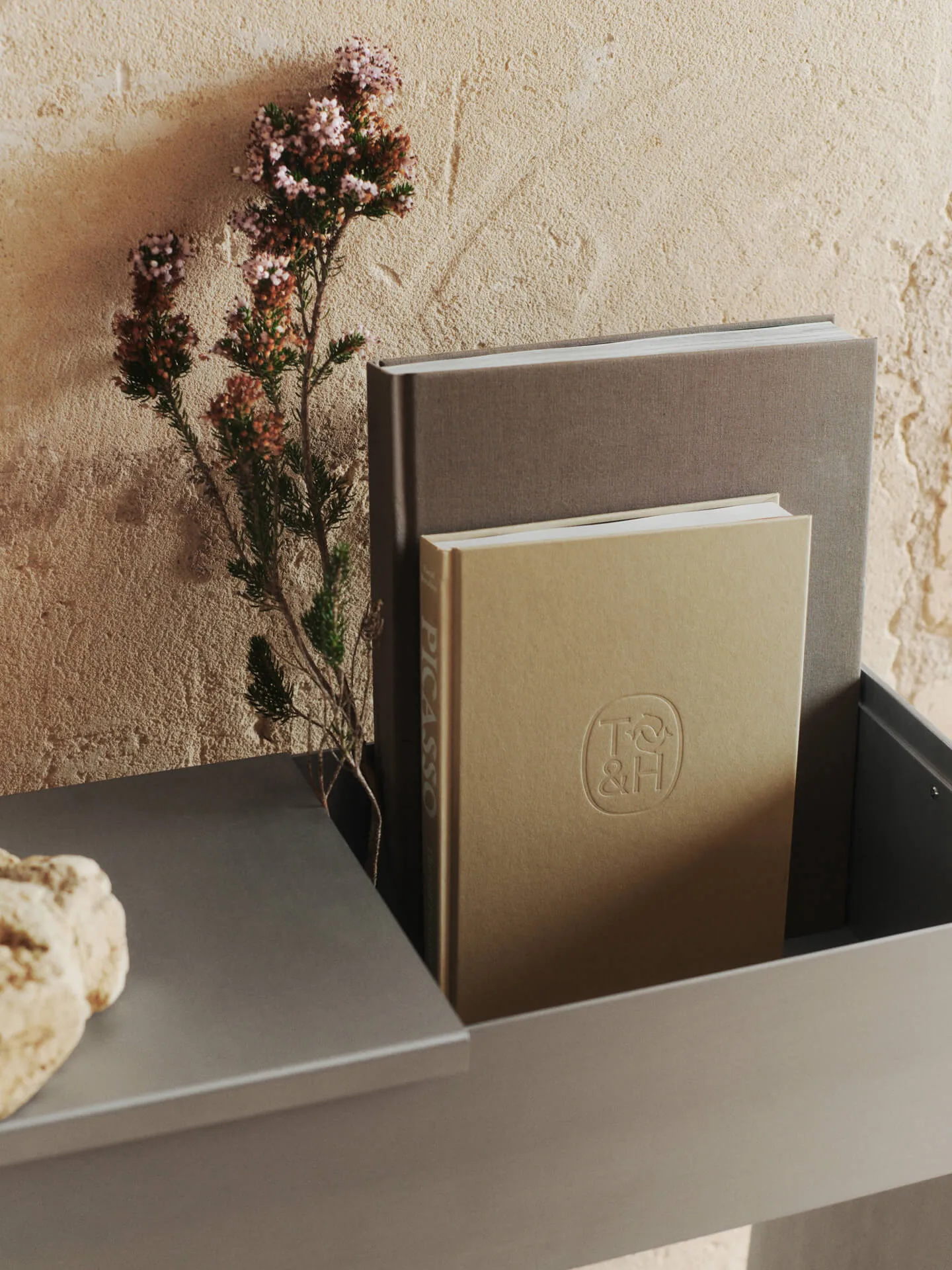 Storage plant box 65x60 cm, Aluminium Ferm Living