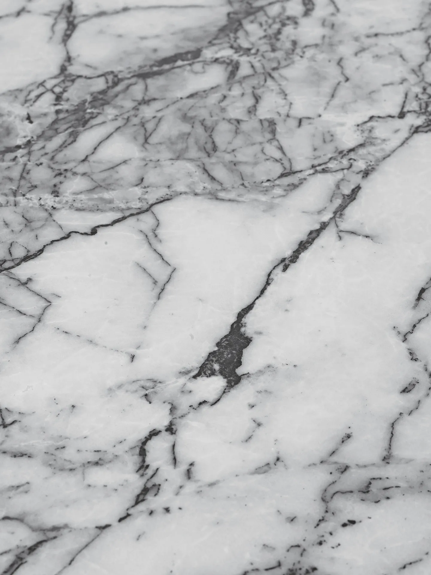 Taula side table Ø54,4x45 cm, White-charcoal Ferm Living