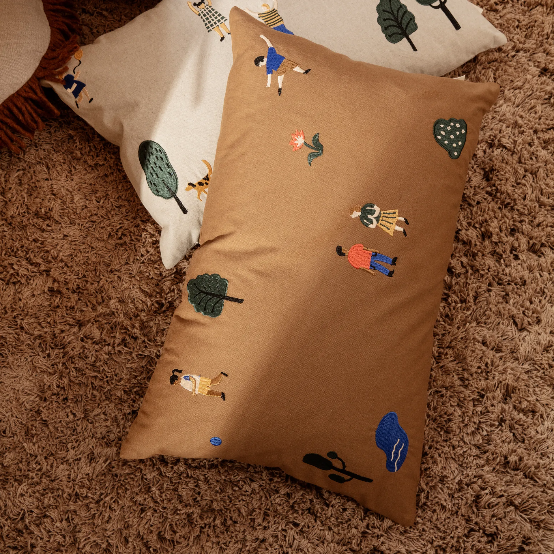 The Park cushion 40x60 cm, sugar kelp Ferm Living