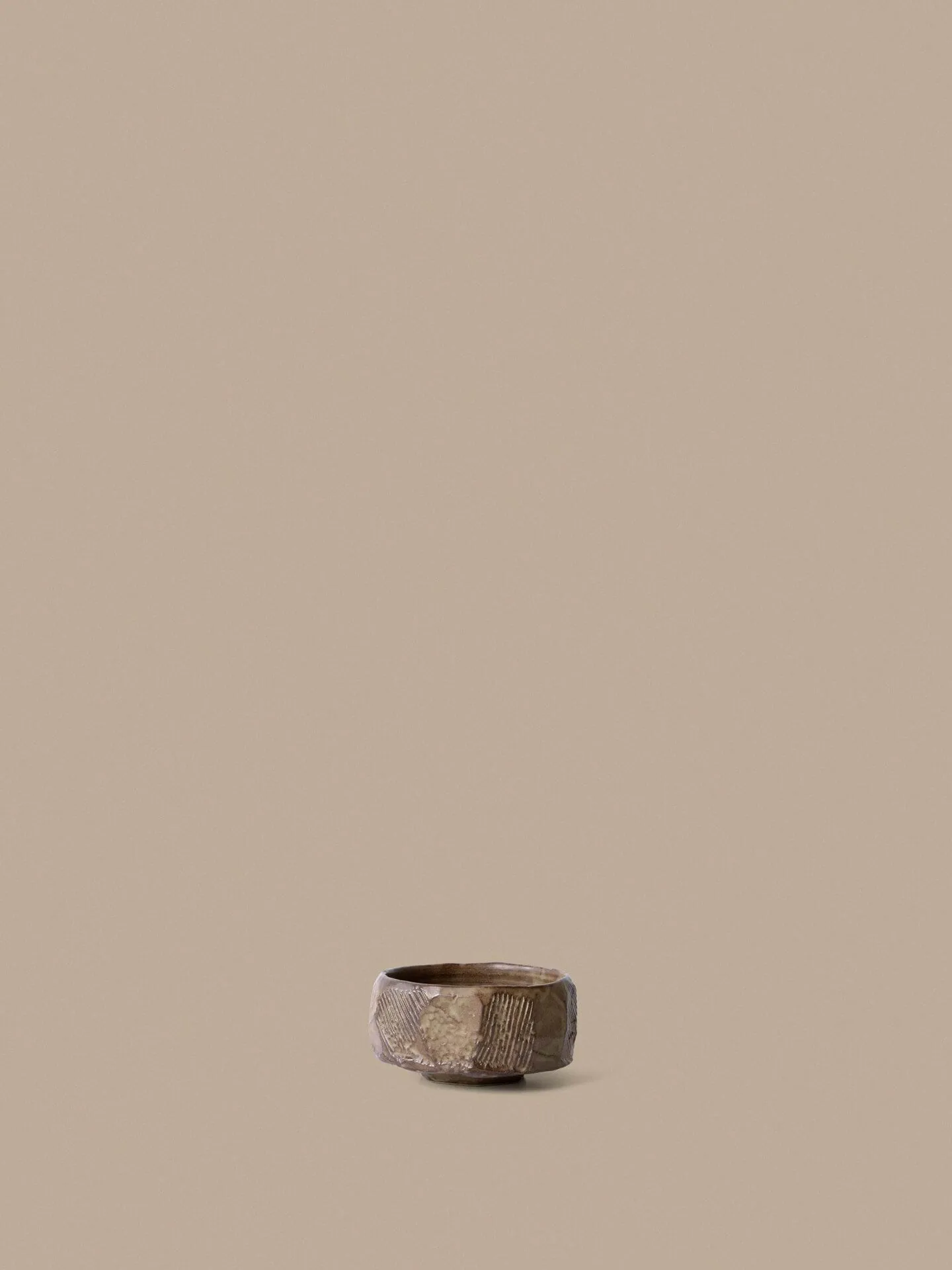 Toky bowl, Dark buff, 13x13x7 cm Ferm Living