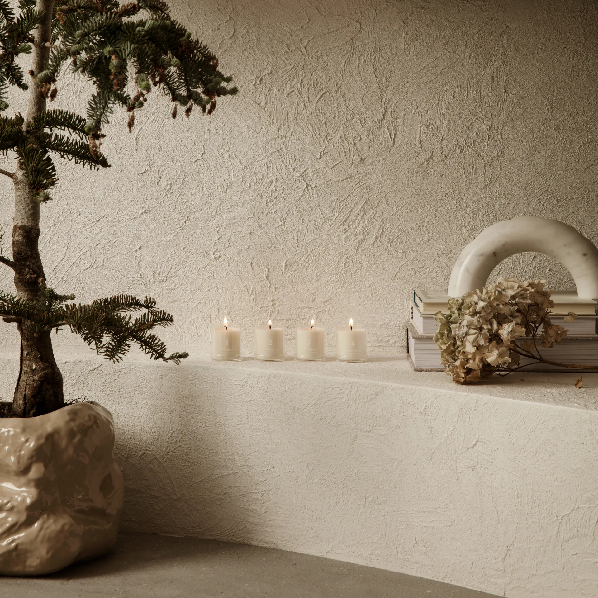 Tuck flower pot Ø29 cm, cashmere Ferm Living