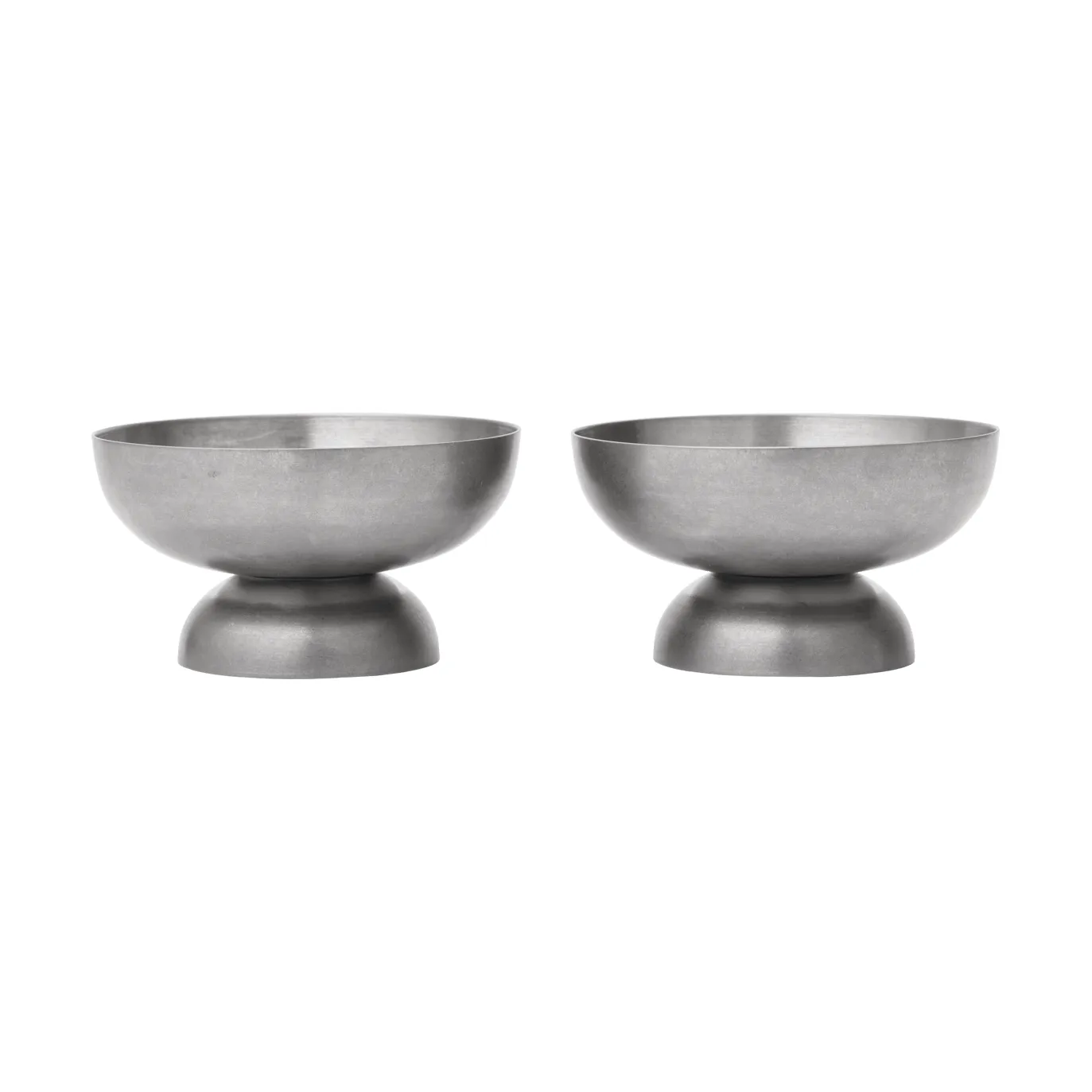 Tumbled  ice cream bowl, Stainless steel Ferm Living