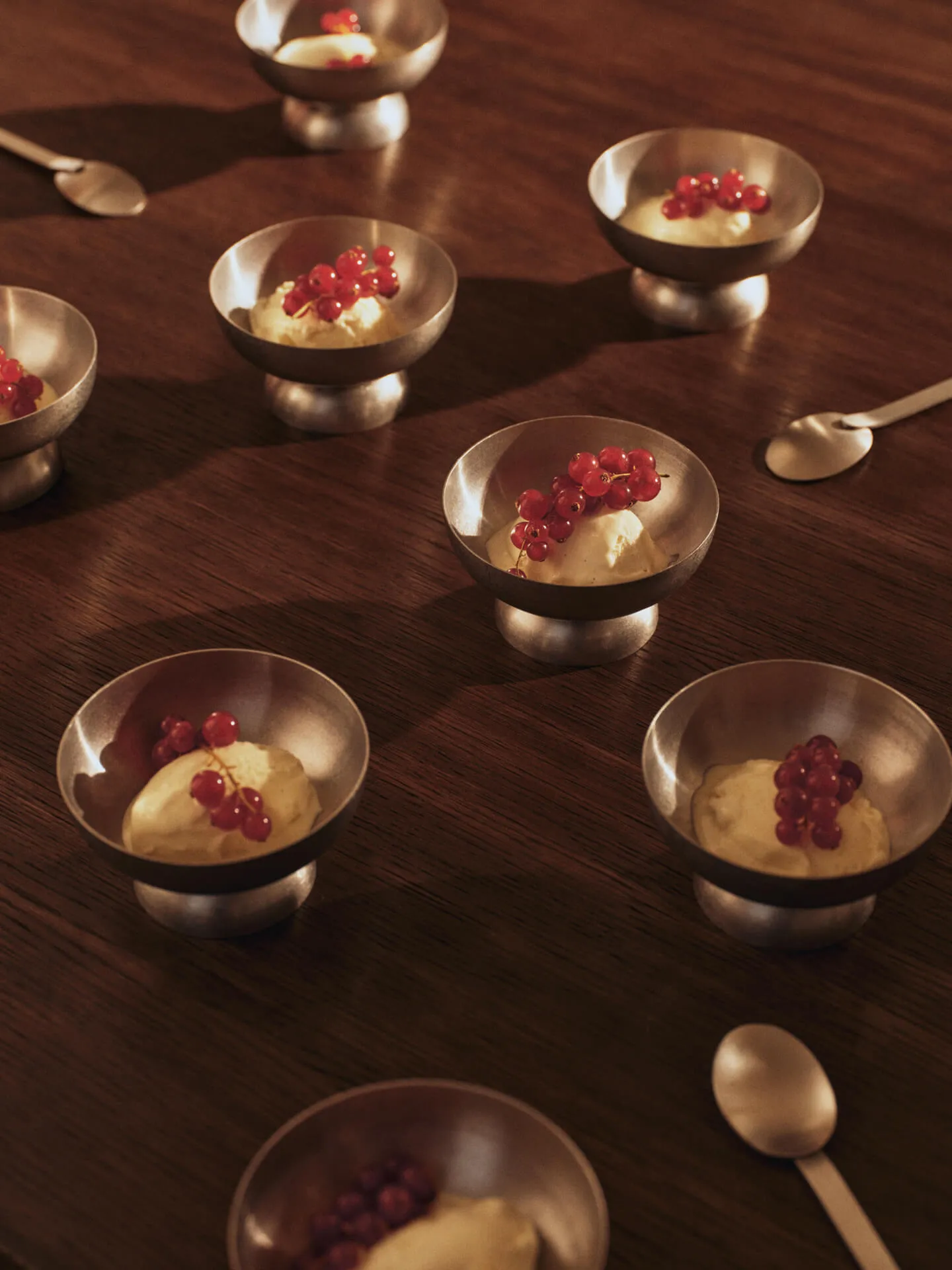 Tumbled  ice cream bowl, Stainless steel Ferm Living