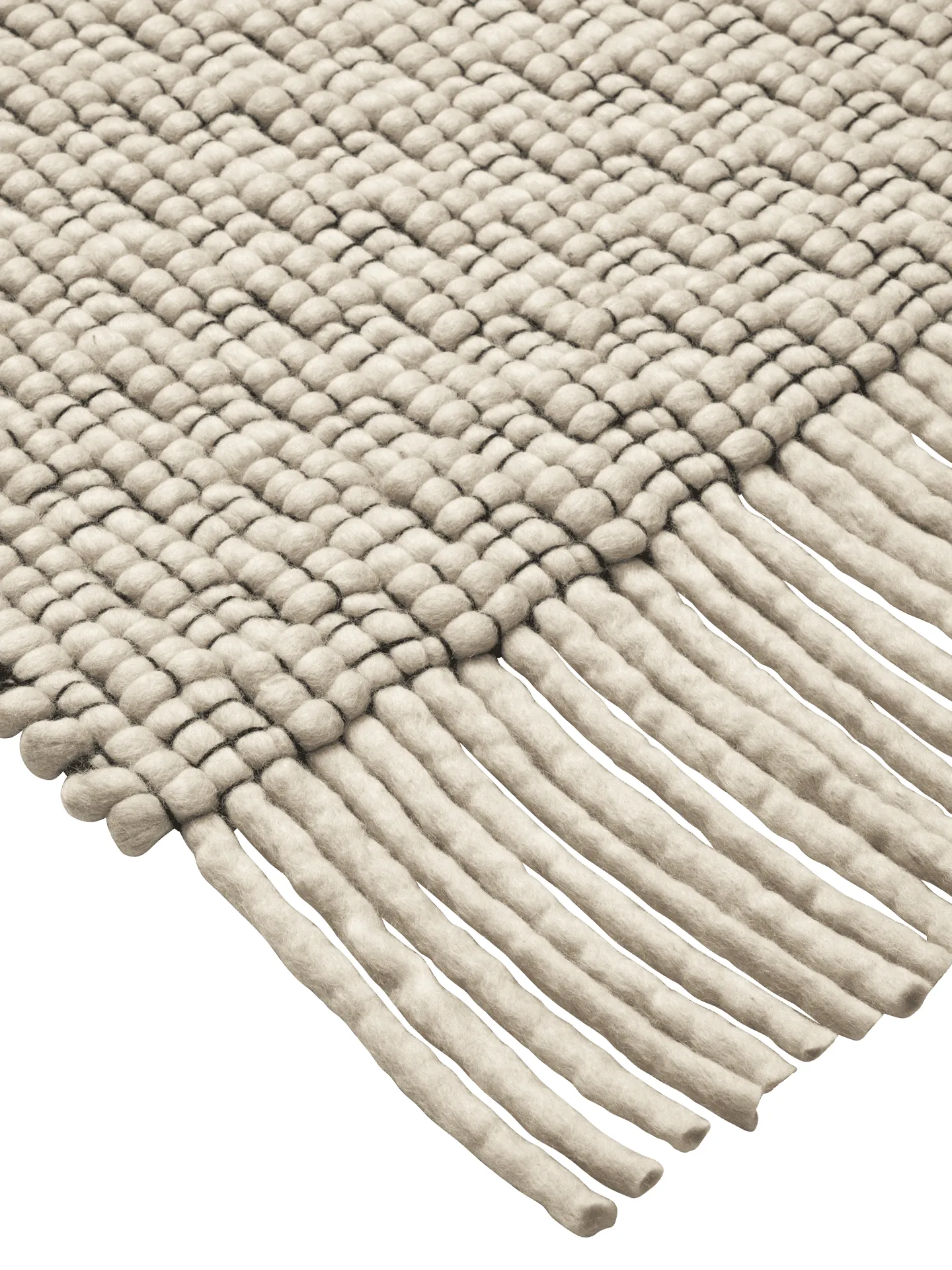 Udo rug, Off-white-black, 200x300 cm Ferm Living
