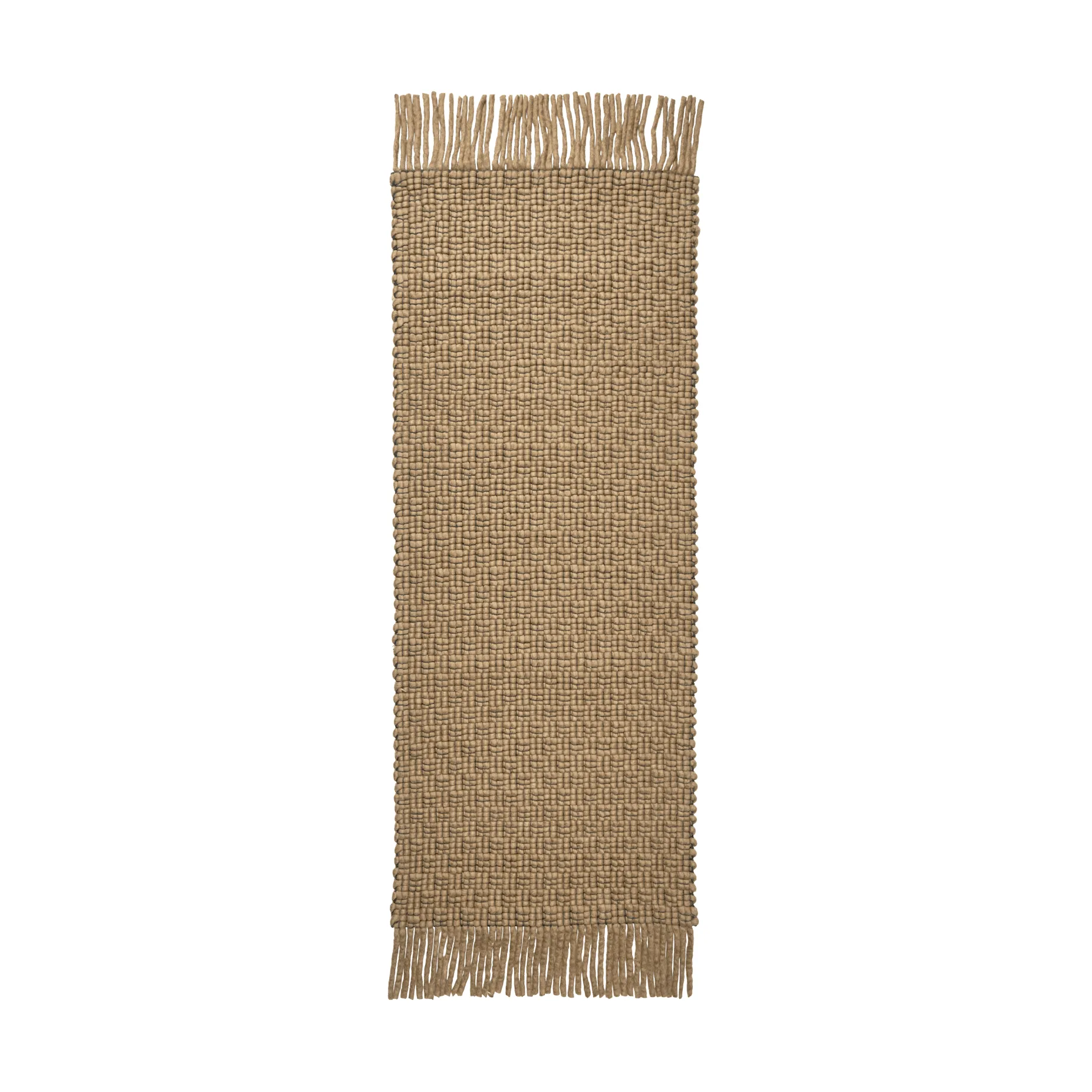 Udo rug, Tan-black, 80x200 cm Ferm Living