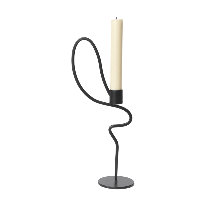 Valse candlestick high, Black Ferm Living