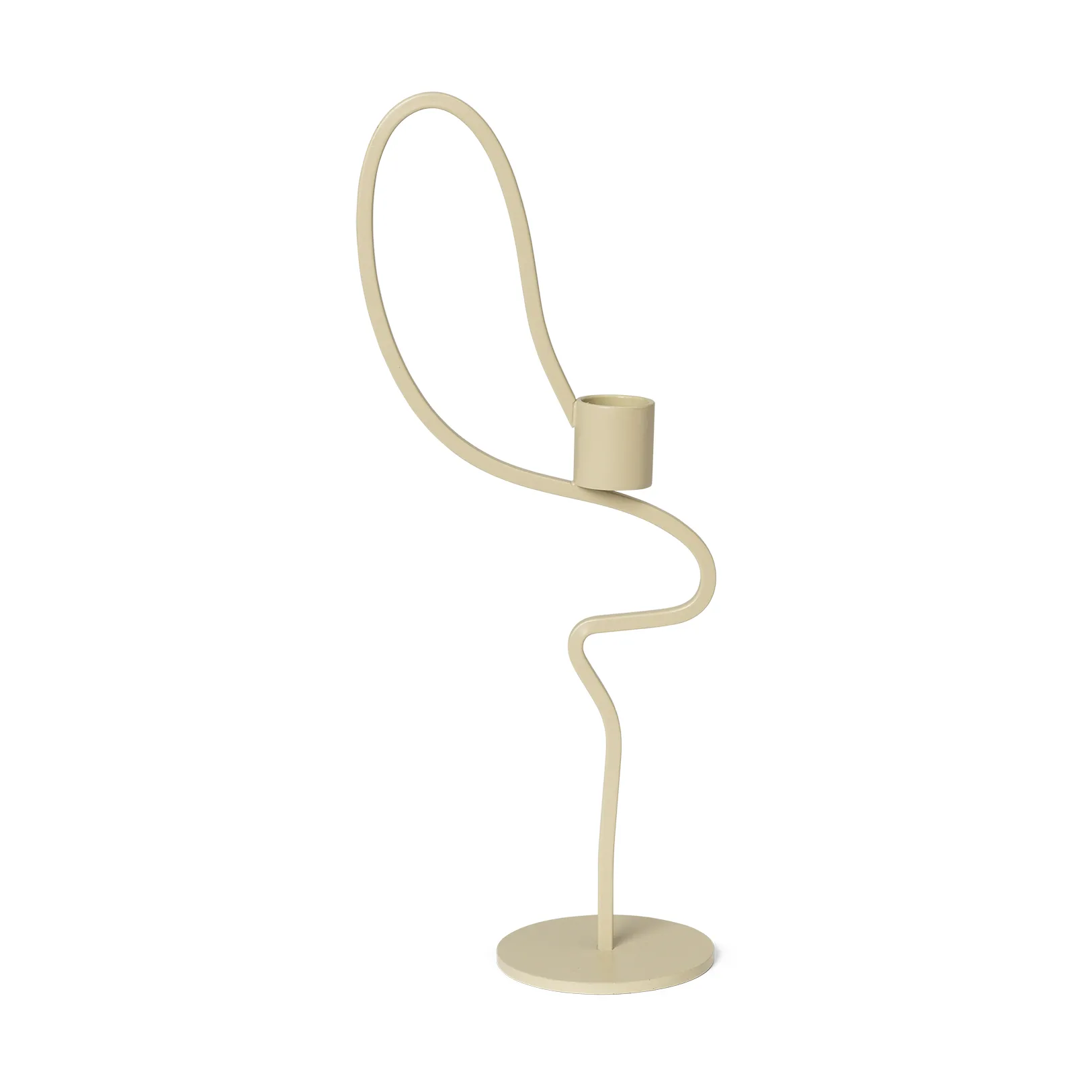 Valse candlestick high, Cashmere Ferm Living
