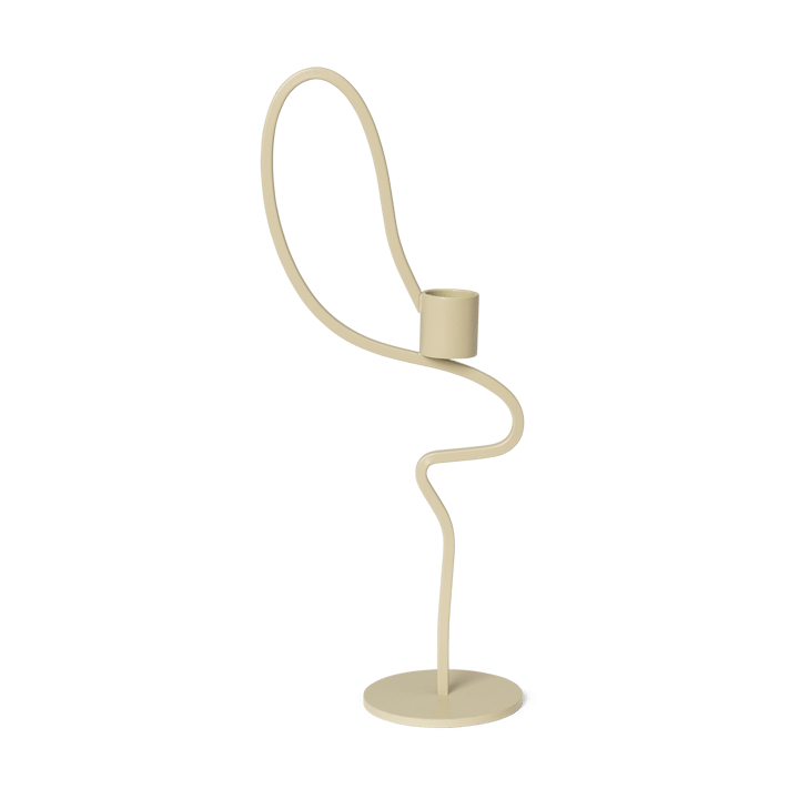 Valse candlestick high - Cashmere - Ferm Living