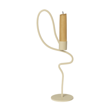 Valse candlestick high - Cashmere - Ferm Living
