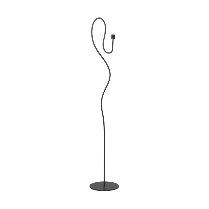 Valse floor candlestick - Black - Ferm Living