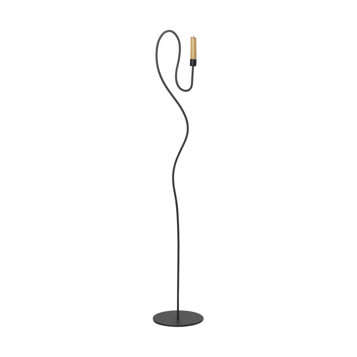 Valse floor candlestick, Black Ferm Living