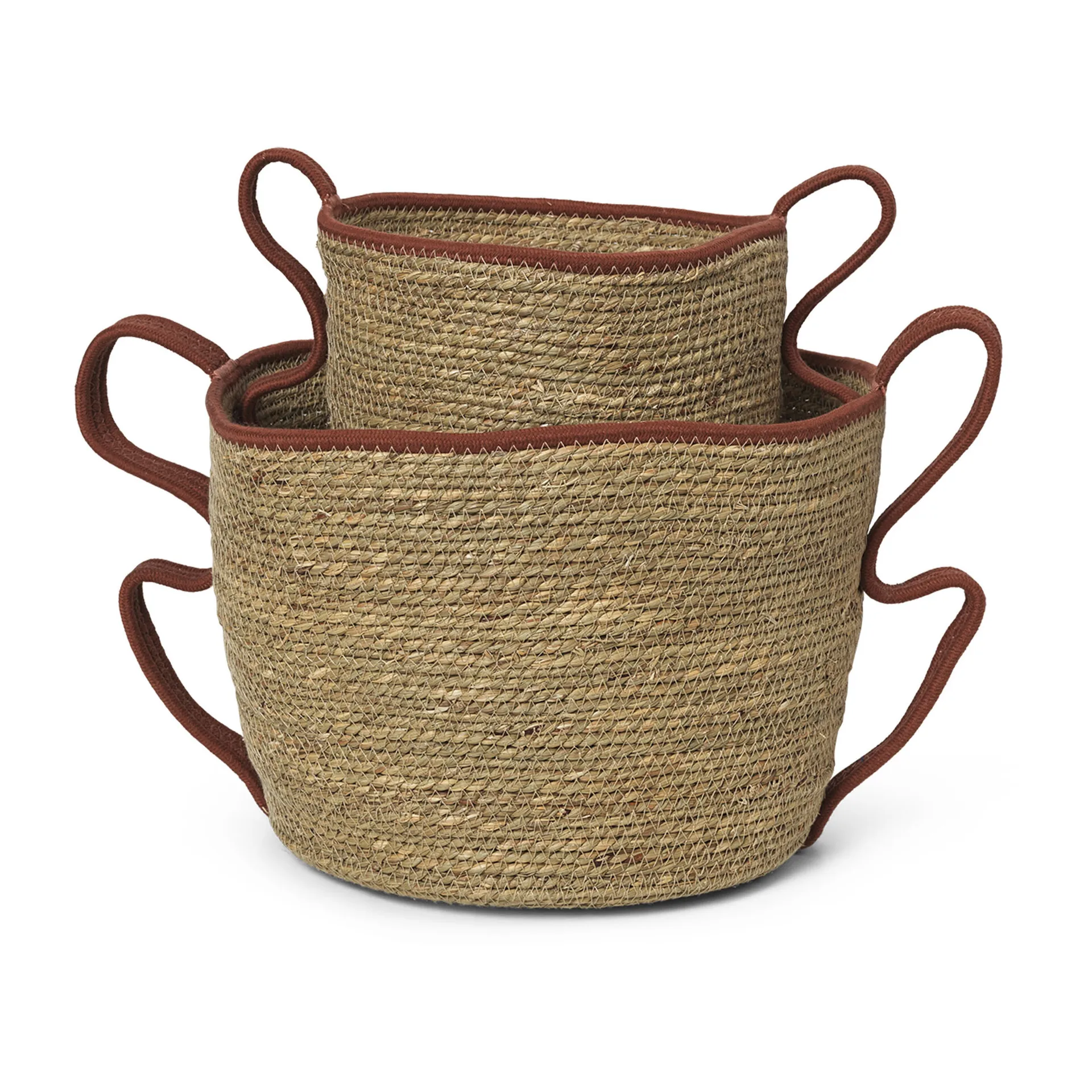 Verso storage box 2 pieces, Brick Ferm Living