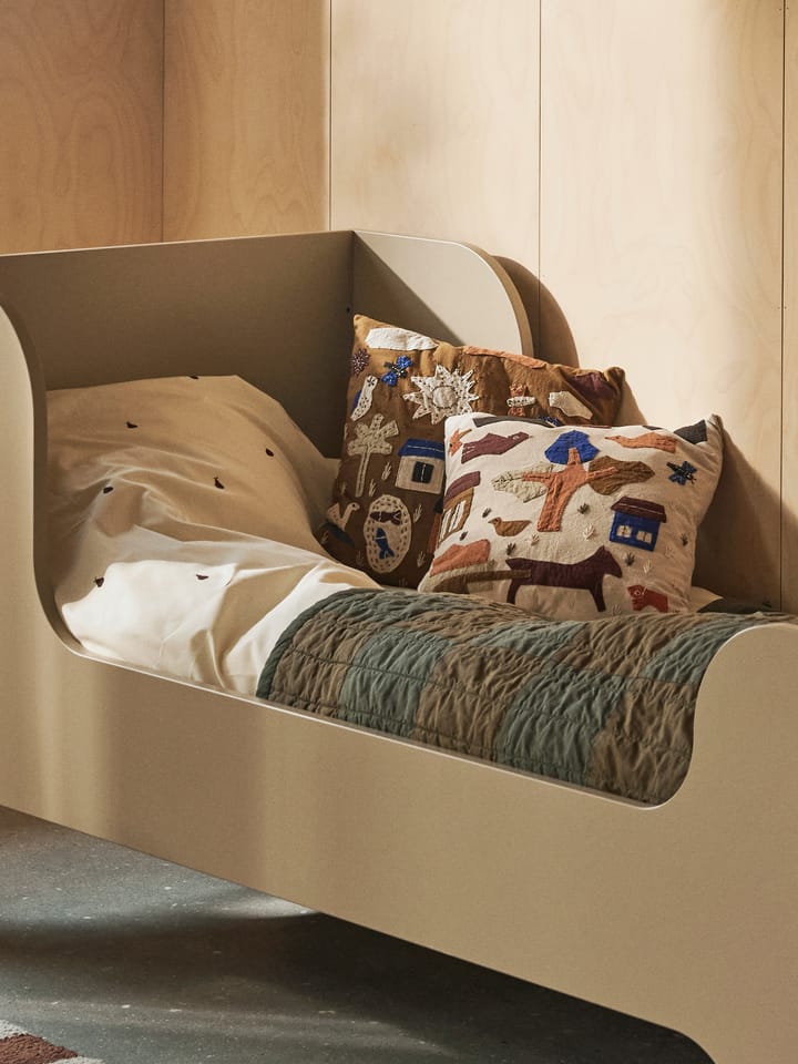 Village cushion 40x40 cm, Off-white Ferm Living