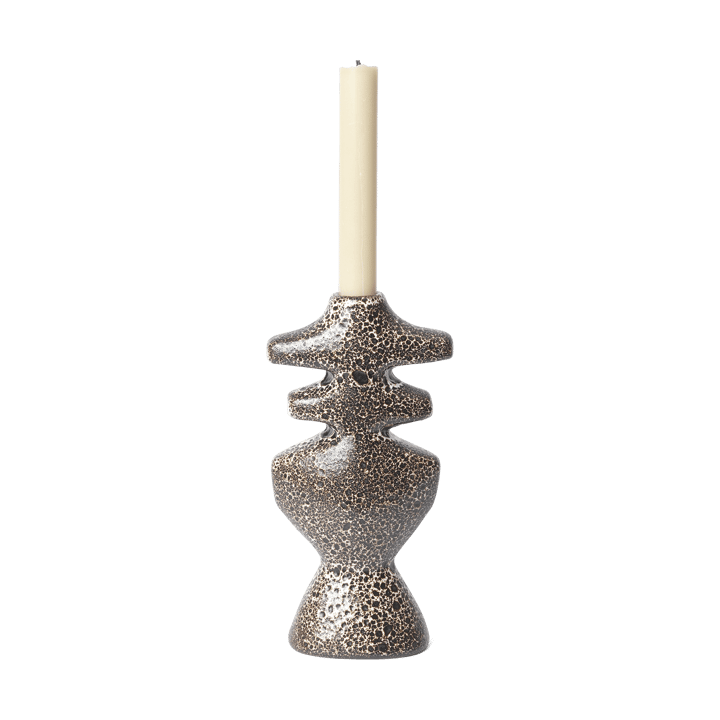 Yara candlestick large, Brown Spot Ferm Living