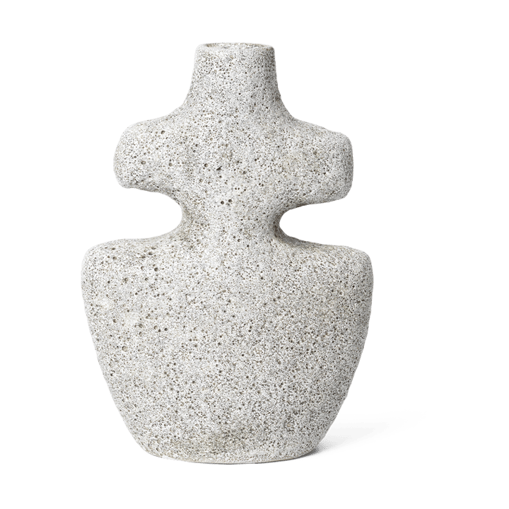 Yara candlestick medium - Grey Pumice - Ferm Living