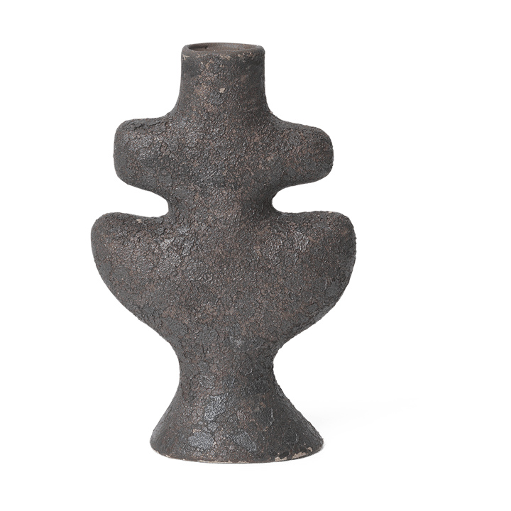 Yara candlestick small - Rustic Iron - Ferm Living