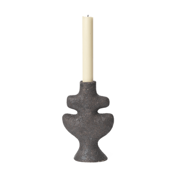 Yara candlestick small - Rustic Iron - Ferm Living