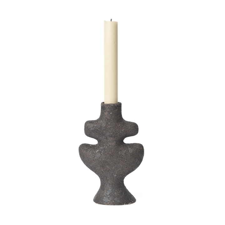 Yara candlestick small, Rustic Iron Ferm Living